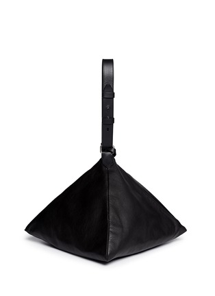Figure View - Click To Enlarge - GIVENCHY - 'Triangle' large leather bag