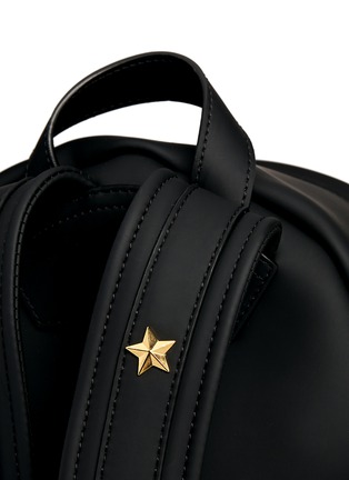 Detail View - Click To Enlarge - GIVENCHY - Rubberised leather backpack