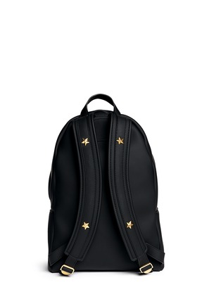 Back View - Click To Enlarge - GIVENCHY - Rubberised leather backpack