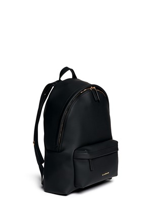 Figure View - Click To Enlarge - GIVENCHY - Rubberised leather backpack