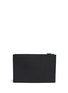 Back View - Click To Enlarge - GIVENCHY - 'Antigona' large rubberised flat zip pouch