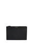 Main View - Click To Enlarge - GIVENCHY - 'Antigona' large rubberised flat zip pouch