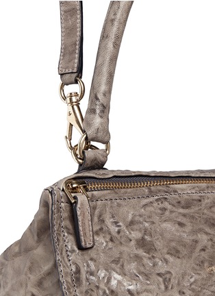 Detail View - Click To Enlarge - GIVENCHY - 'Pandora' small crinkle leather bag