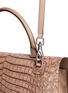 Detail View - Click To Enlarge - GIVENCHY - 'Shark' medium embossed leather flap bag