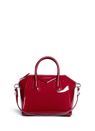 Main View - Click To Enlarge - GIVENCHY - 'Antigona' small patent leather bag