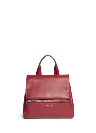 Main View - Click To Enlarge - GIVENCHY - 'Pandora Pure' small leather flap bag