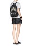 Figure View - Click To Enlarge - GIVENCHY - Madonna print nylon backpack