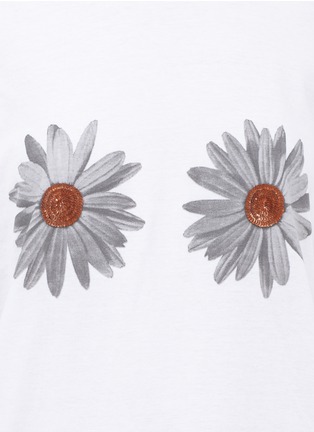 Detail View - Click To Enlarge - MARKUS LUPFER - Double daisies T-shirt