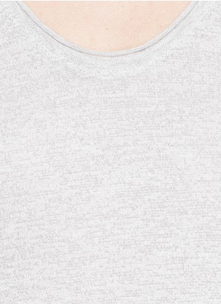 Detail View - Click To Enlarge - VINCE - Slub jersey T-shirt