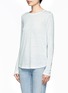 Front View - Click To Enlarge - VINCE - Crew neck long sleeve T-shirt