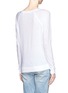 Back View - Click To Enlarge - VINCE - Cotton slub long-sleeve T-shirt