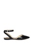 Main View - Click To Enlarge - SAM EDELMAN - 'Brina' studded ankle strap flats 