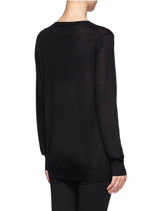 Back View - Click To Enlarge - MARKUS LUPFER - Lip sequin sweater