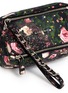 Detail View - Click To Enlarge - GIVENCHY - Pandora floral wristlet pouch
