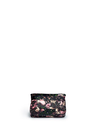 Back View - Click To Enlarge - GIVENCHY - Pandora floral wristlet pouch