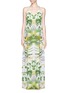 Main View - Click To Enlarge - ALICE & OLIVIA - Dove Y-back maxi dress