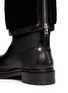 Detail View - Click To Enlarge - SERGIO ROSSI - Shearling lining zip leather boots