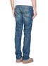 Back View - Click To Enlarge - ALEX MILL - 'A-type' sandwashed slim fit jeans
