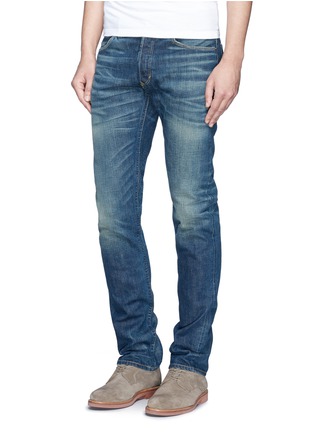 Figure View - Click To Enlarge - ALEX MILL - 'A-type' sandwashed slim fit jeans