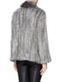 Back View - Click To Enlarge - ELIZABETH AND JAMES - 'Bianca' rabbit and coyote fur jacket