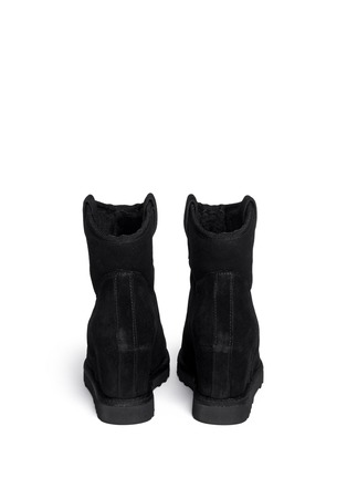 Back View - Click To Enlarge - ASH - 'Yakoo' suede wedge boots