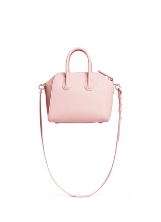 Back View - Click To Enlarge - GIVENCHY - 'Antigona' mini leather bag