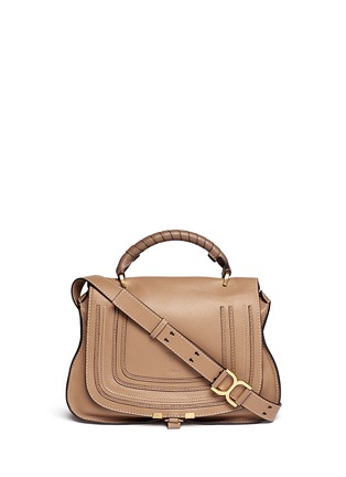 Main View - Click To Enlarge - CHLOÉ - Marcie medium leather shoulder bag