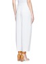 Back View - Click To Enlarge - CHLOÉ - Pinstripes pleated harem pants