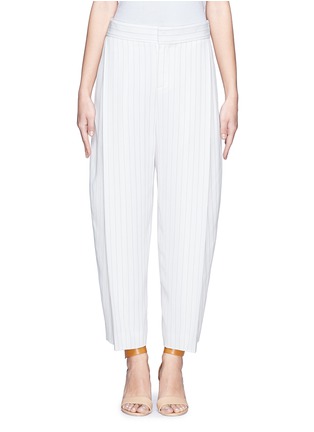 Main View - Click To Enlarge - CHLOÉ - Pinstripes pleated harem pants