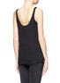 Back View - Click To Enlarge - ELIZABETH AND JAMES - Ruched jersey high-low tank top
