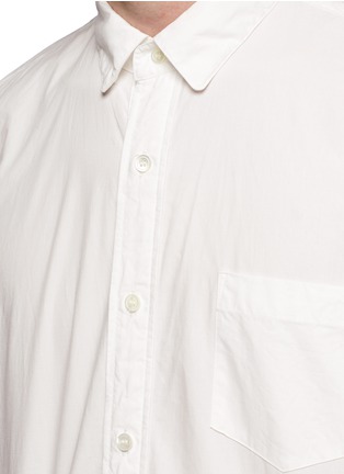 Detail View - Click To Enlarge - SACAI - Bungee drawstring hem shirt