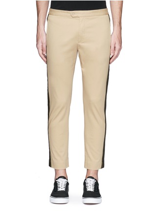 Main View - Click To Enlarge - PALM ANGELS - Ribbed side trim pants