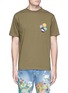 Main View - Click To Enlarge - PALM ANGELS - x Smiley® logo print cotton T-shirt