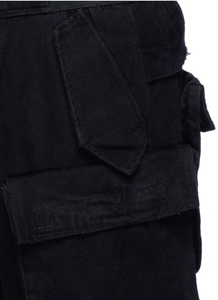Detail View - Click To Enlarge - BEN TAVERNITI UNRAVEL PROJECT  - Strap parachute jogging pants