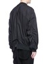 Back View - Click To Enlarge - BEN TAVERNITI UNRAVEL PROJECT  - Oversized cotton poplin bomber jacket