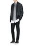 Figure View - Click To Enlarge - PUBLIC SCHOOL - 'Hargreaves' shell bomber jacket