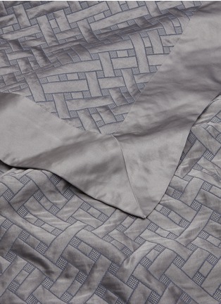 Detail View - Click To Enlarge - FRETTE - Frette 379 luxury king size bedspread