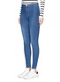 Front View - Click To Enlarge - TOPSHOP - Joni' high waisted skinny denim pants