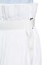 Detail View - Click To Enlarge - SACAI - Paperbag waist pleat poplin long shorts