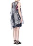 Back View - Click To Enlarge - SACAI - Bandana embroidery overlay camisole dress