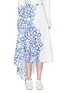 Main View - Click To Enlarge - PORTS 1961 - Floral print drape poplin skirt