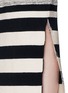 Detail View - Click To Enlarge - PORTS 1961 - Variegated stripe silk blend knit maxi skirt