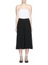 Main View - Click To Enlarge - ALICE & OLIVIA - 'Lucie' colourblock strapless culotte jumpsuit