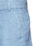 Detail View - Click To Enlarge - ALICE & OLIVIA - 'Cady' chambray shorts