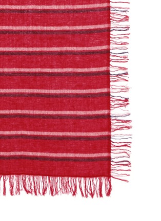 Detail View - Click To Enlarge - ISABEL MARANT ÉTOILE - 'Ayet' stripe wool-cashmere scarf