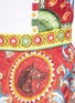 Detail View - Click To Enlarge - - - Sicilian Carretto print floral brocade jumpsuit
