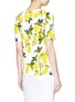 Back View - Click To Enlarge - - - Lemon print cady top