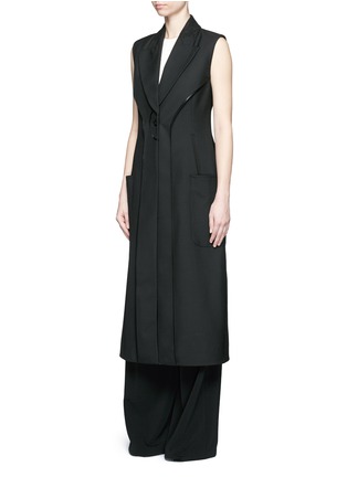 Figure View - Click To Enlarge - BALENCIAGA - Inside-out seam vest