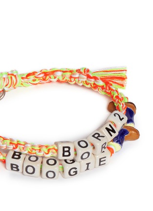Detail View - Click To Enlarge - VENESSA ARIZAGA - 'Born 2 Boogie' bracelet