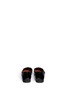 Back View - Click To Enlarge - GIVENCHY - Star stud whipstitch patent leather ballerina flats